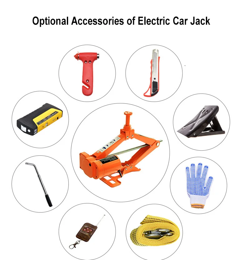 Electric Car Jack 2 Ton 12v Kit Hydraulic For Car Tire Changes Buy