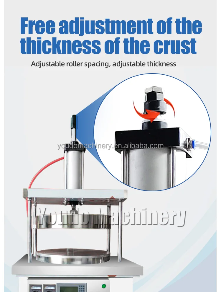 Small Automatic Corn Flour Tortilla Roti Press Forming Making Machine