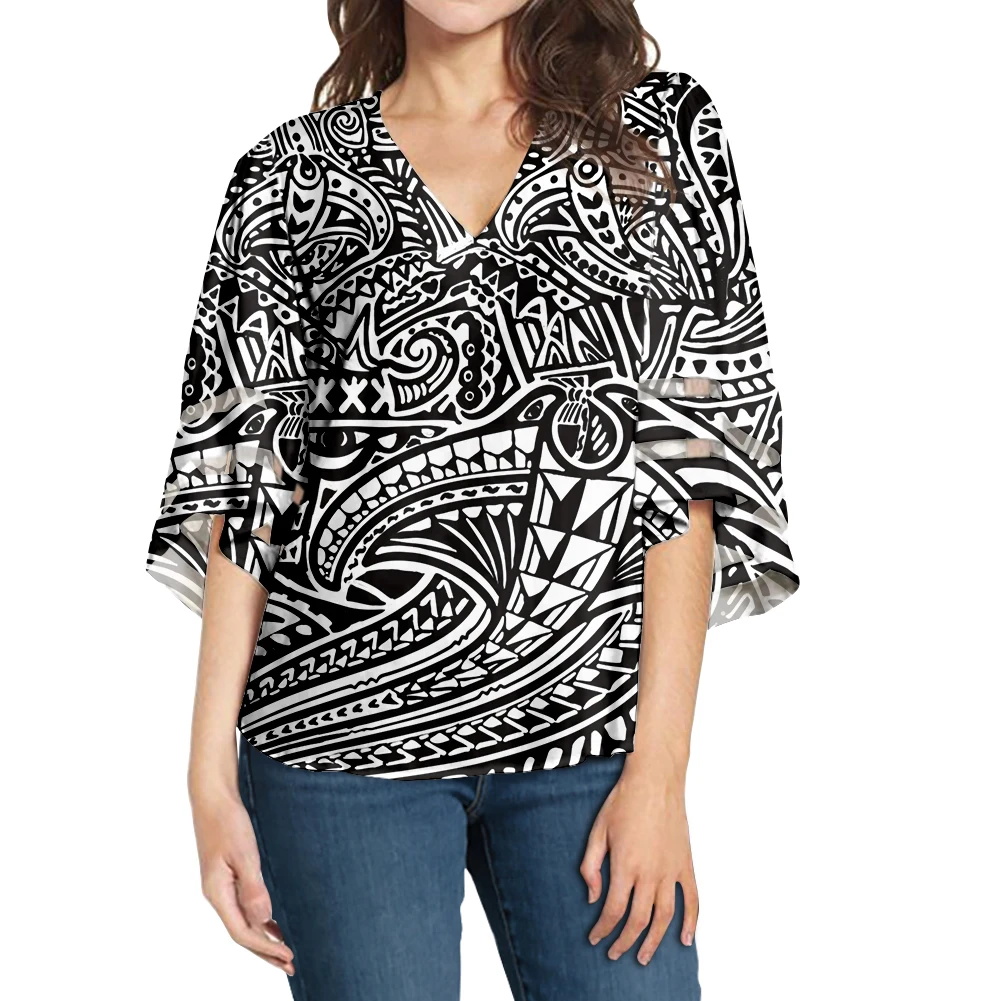 Shop Our Chic V Neck Floral Print Soft Blouse - Perfect for