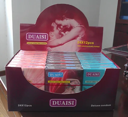 Different Type Extended Pleasure High Brand Condoms with  Elegant Shape