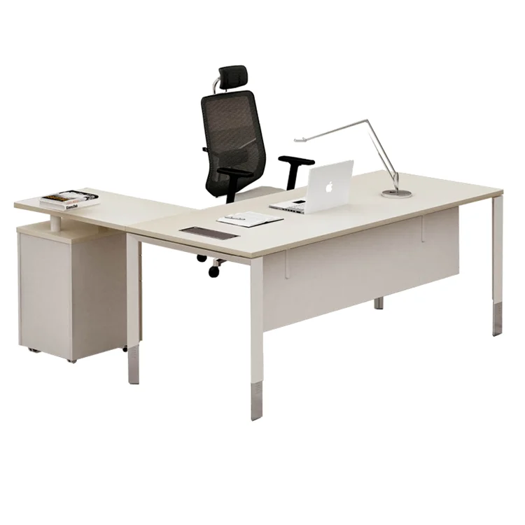 Elektrisches Hub-Büroschreibtisch-Schrankbett mit modernem Chefschreibtisch-Bürotisch-Design