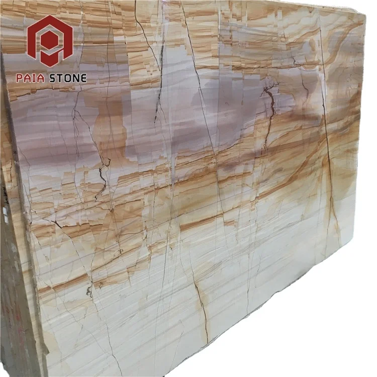 Materies lapidea naturalis ad ornatum domus: tabula marmorea Flamenco pro pavimento et pariete