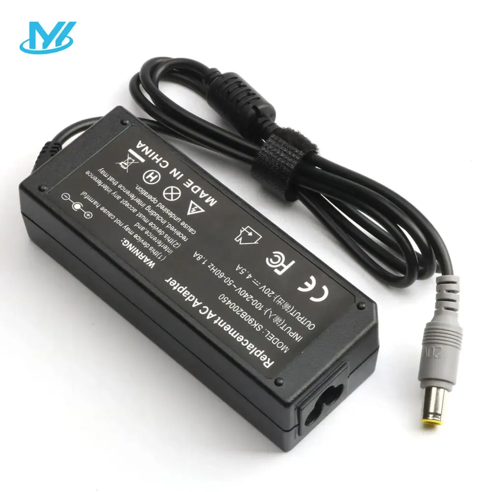 Caricabatterie adattatore ca per Laptop originale per Lenovo Thinkpad T60 T61 X220 X230 R61 R400 20V 4.5A 90W cavo di alimentazione per Notebook  7