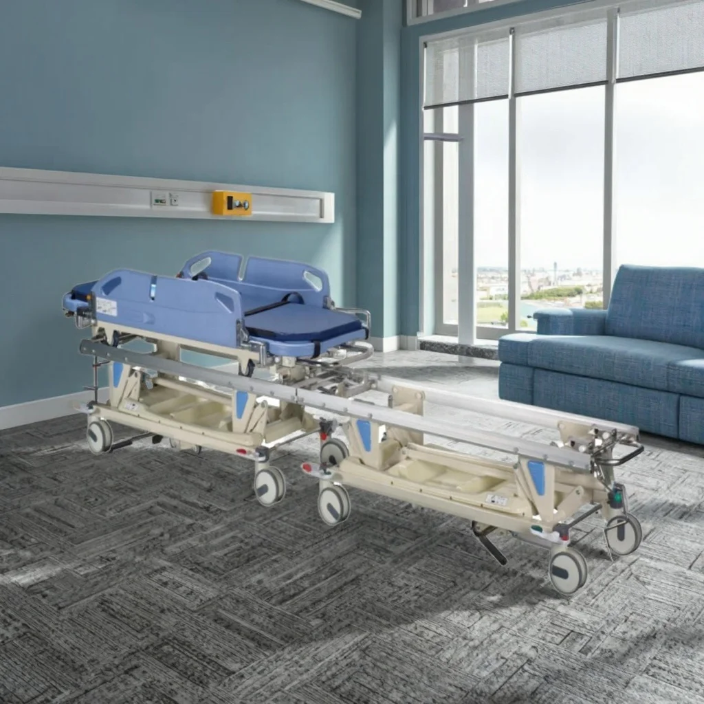 Metal Tracks Transfer Stretcher for Hospital Operating Theaters Furniture Accessory 3