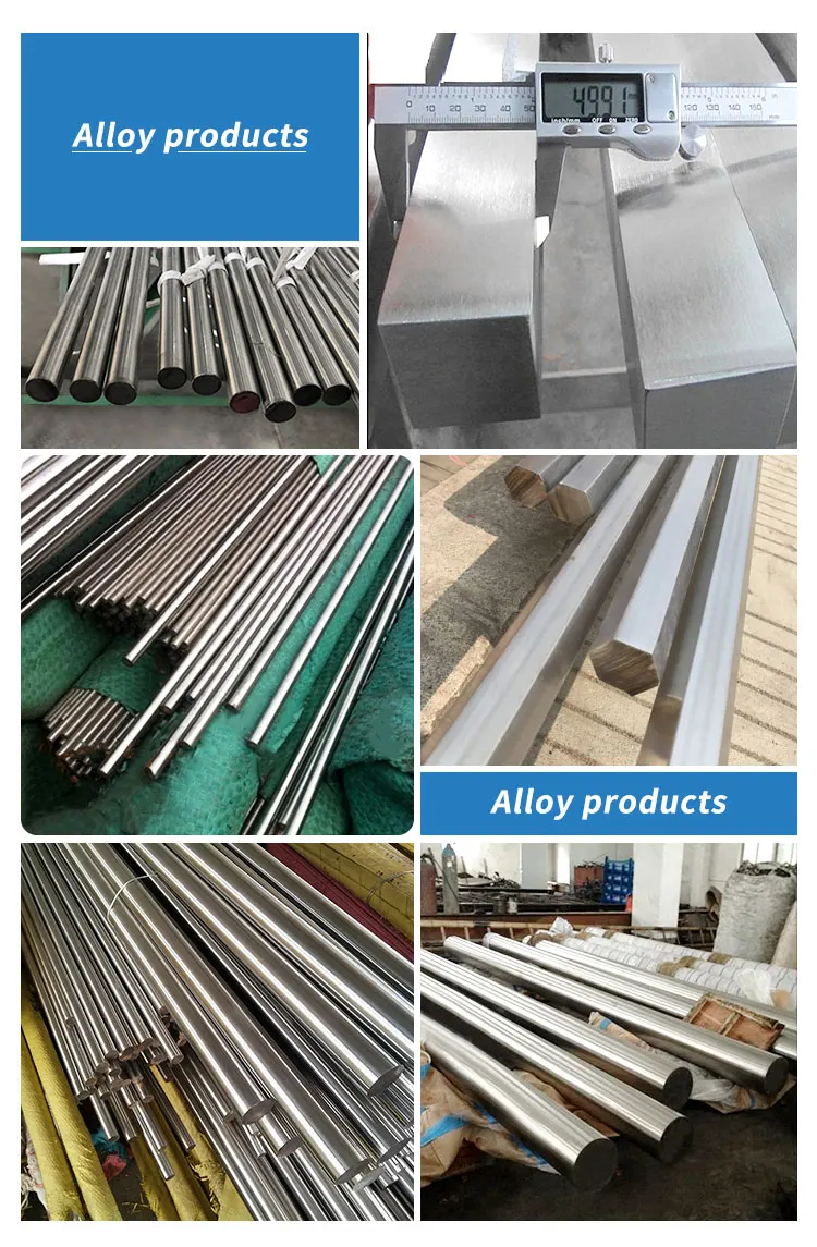 Pure Nickel Alloy 200 201 Round Bar Inconel 600 601 625 Incoloy 825 800