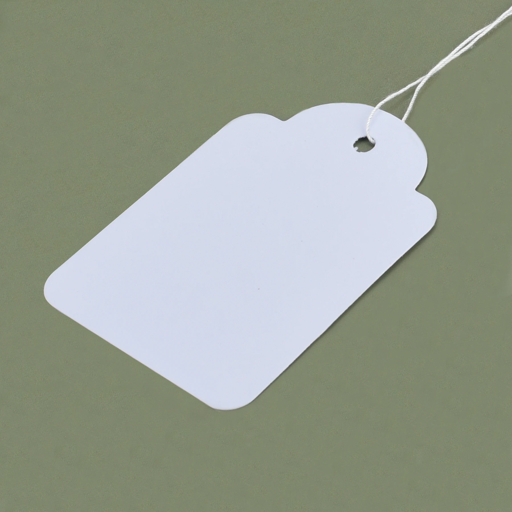 Q96 White Paper Price Tag With String Buy Price Tag,Paper Price Tag