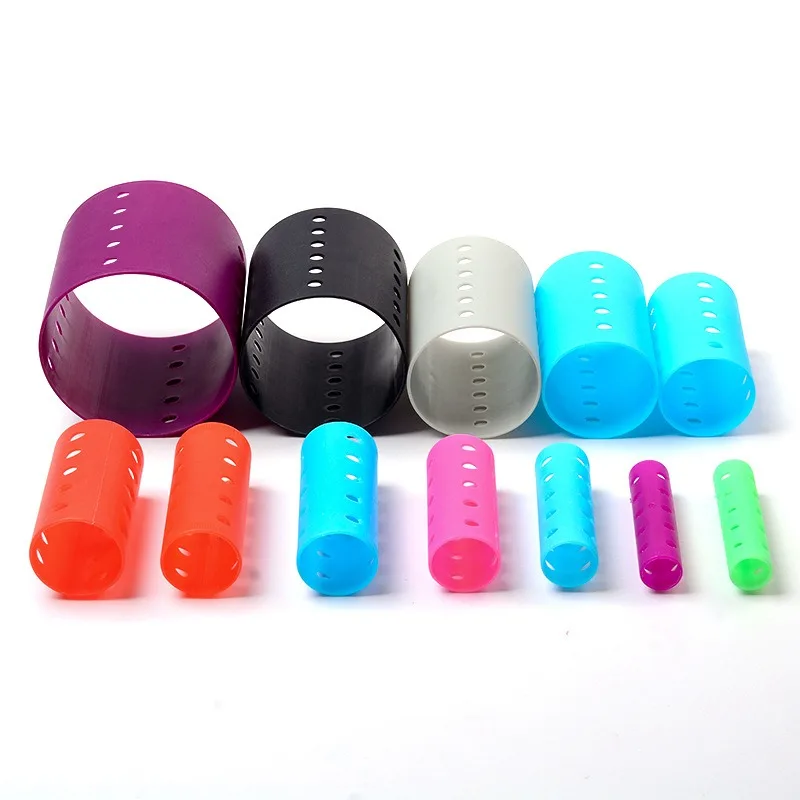 Factory Direct Sale Multi-size Plastic Hair Rollers DIY Hair Styling Tools Magnetic Hair Rollers with Pins