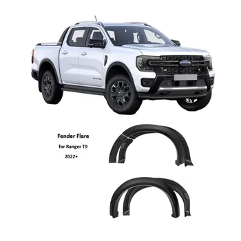 Pickup Trucks Car Accessories ABS injection Flare Wheel Arch Fender Flares for Ford Ranger 2022