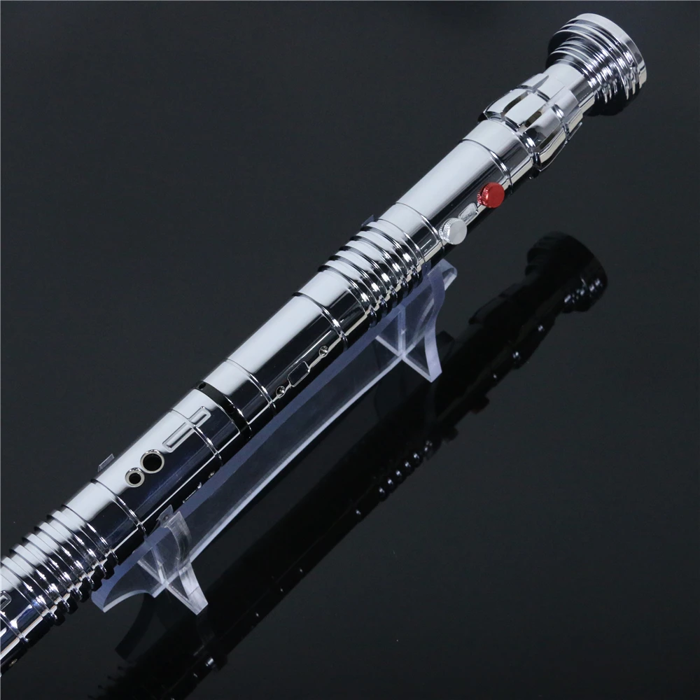 Hot Selling Metal Hilt Lightsaber Flash On Clash Removable Double Blade