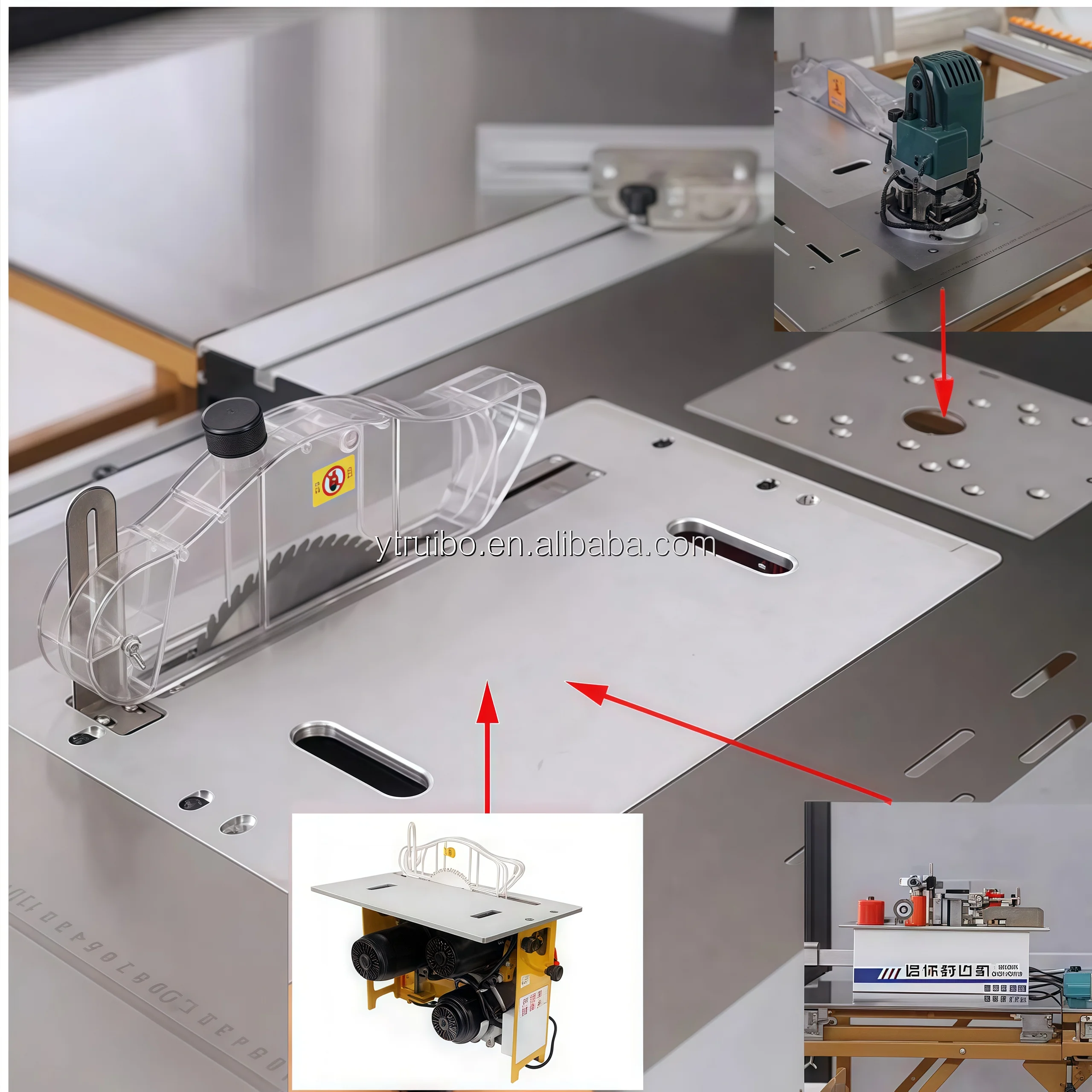 4 in 1 Woodworking Table Set - Portable and Foldable