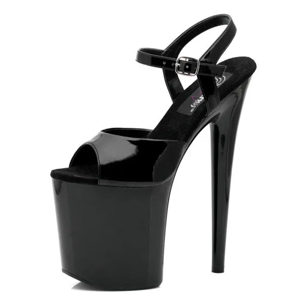 De pole dance 17cm super sapatos de salto alto fino 16cm hentiangao boate  vestido transparente de espessura inferior cristal sandálias de salto  feminino comprar on-line \\ Saltos | Omecanismo.pt