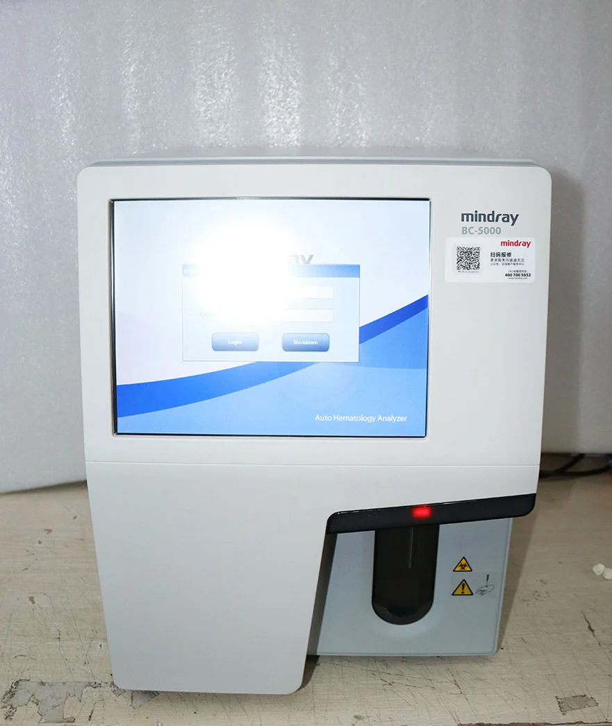 Mindray BC 5000 Blood Count and Differential CBC Machine Full Auto 5 Part Hematology Analyzer