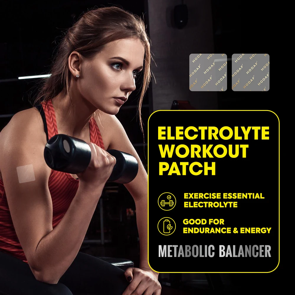 Transdermal Absorbing Patch Electrolytes Supplement for Men and Women Hydration Energized Patch