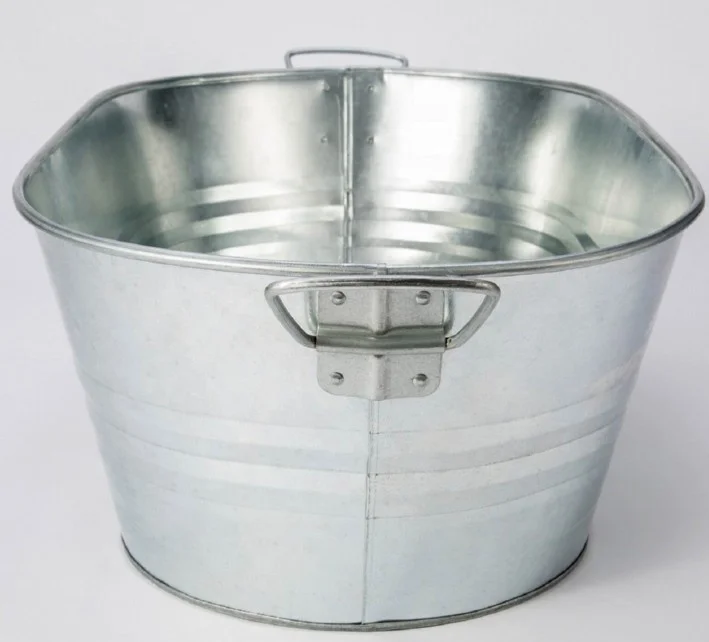 Factory Supply Tin corona Oval Large Ice Bucket for Beer Promotion