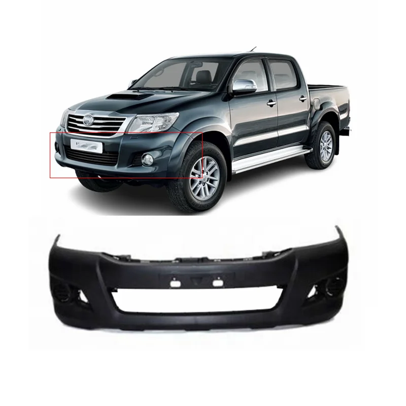 car body kit front bumper cover for TOYOTA hilux 2012-2015