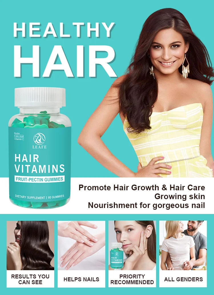 Organic Biotin Zinc And Folic Acid Blue Gummy Multivitamin Bears