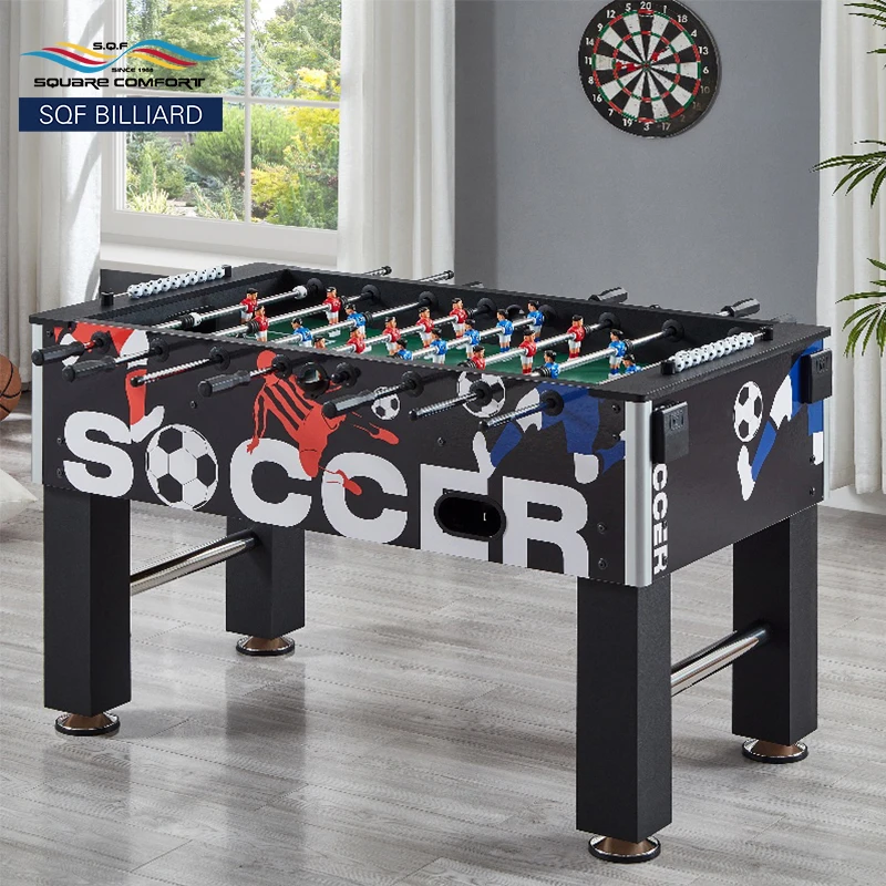 S.Q.F  Factory Direct Price  Wholesale Top Quality Adult Soccer Indoor Sport Game Wooden Family Play Toy  Football Table