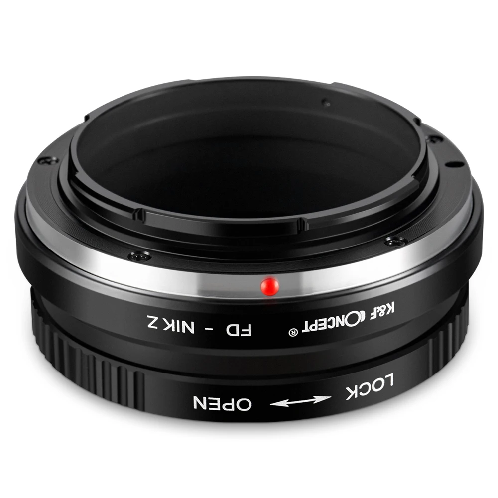 K&f Concept Manual Lens Mount Adapter For Canon Fd To Nikon Z