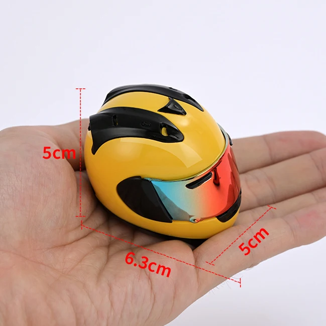 1/6 ZY3014 Motorcycle Helmet Model, Street Bike, Military Figure Collection  Ornament