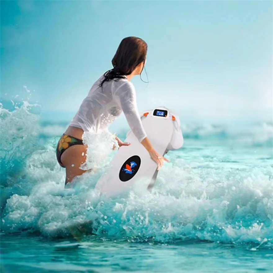 YANGYMM Planche de Surf Électrique à Grande Vitesse - Jetboard Motorisé Professionnel Somatosensoriel Intelligent pour Adultes avec Aide à la