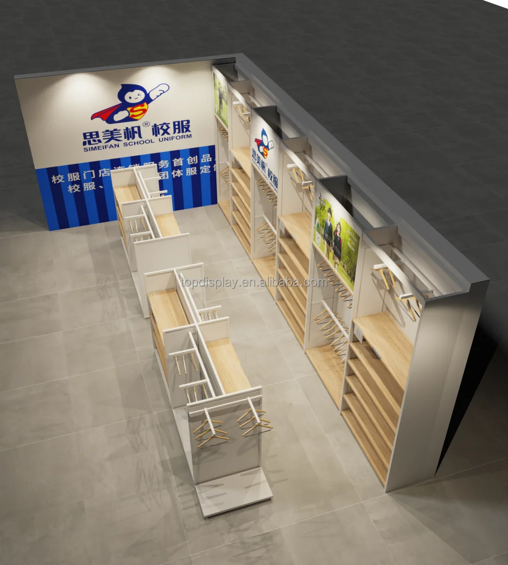 Custom Uniqlo Metal Clothes Display Stands Clothing Rack for Clothes ...