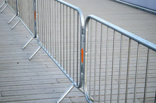 Temporary Pedestrian Removable Galvanized Crowd Control Barricade Fence for Cycling Race Gathering