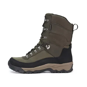 Hanagal Factory OBM ODM Custom High Top Waterproof Rubber Rain Boots Men Hunting Shoes Hunting Fishing Boots