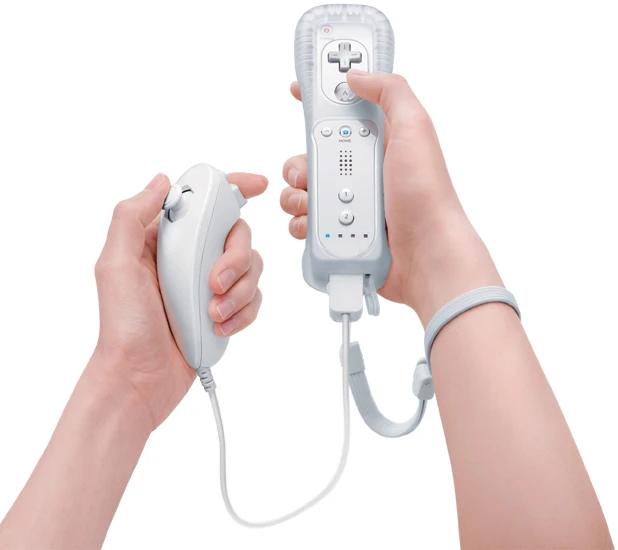WUリモートヌンチャク内蔵2in1モーションプラスジョイスティック