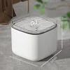 Transparent edge white-fashion model