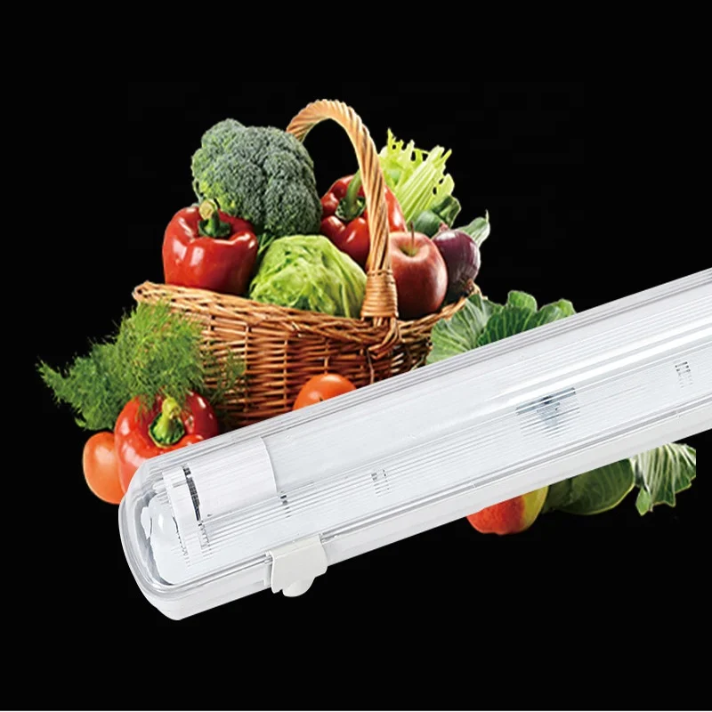 Triproof Linear Light 18W 2x18w 3x18w Waterproof IP65 T8 Led Batten Twin Tube Light Fitting Batten Fitting LED Triproof Light