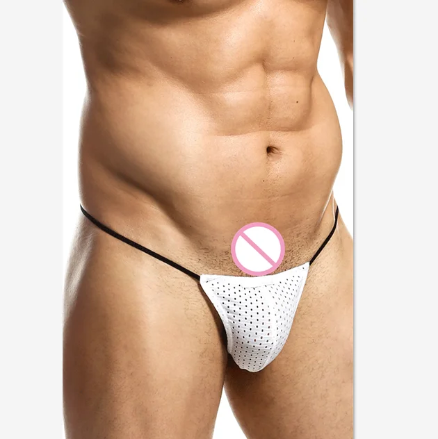 PATON Factory Custom G-String Is for Men who Prefer a Little Less Coverage Hollow Out G-string Men Thongs Sexy Underwear