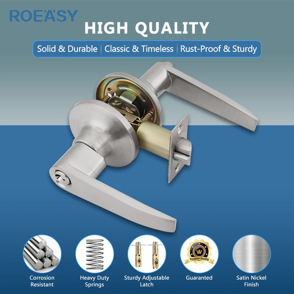 Alibaba.com: ROEASY Quick Release Entry Lever Lock, Double Sided Lever ...