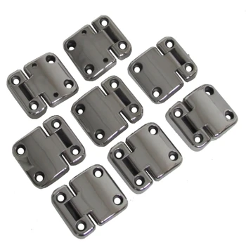 CNC machined billet aluminium 2nd Row Doors hinges for Land Rover Defender