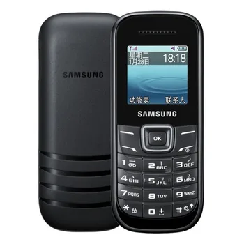 Original Sam-sung E1200 Global Unlocked Cellphone 1.5 inch Single Card Card Loudspeaker 800mAh Small phone