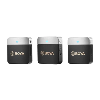 BOYA BY-M1V/V2 Wireless Microphone for Camera Smartphone Computer and Recording Device With Noise Reduction