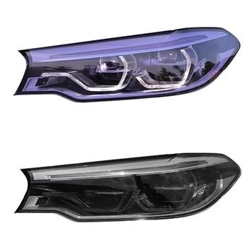 Smart Photochromic LED Headlamp & Tail Light for Cars Transparent Protection Film with Sand Proof Function TPU Material