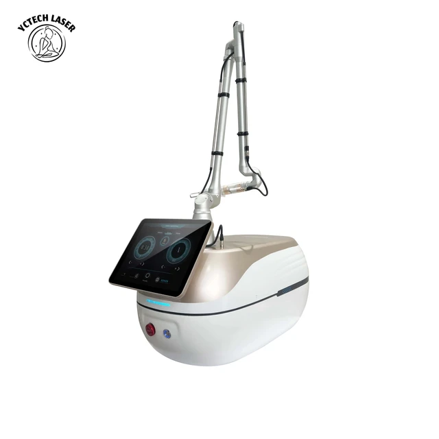 New Design Portable Picosecond Machine 532nm 785nm 1064nm Pico La Ser Beauty Equipment CE OEM 3 Cooling System