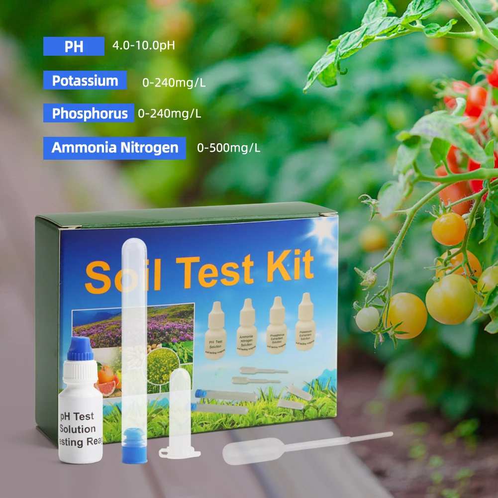 Soil Analysis Ph /ammonia/ Nitrogen /potassium/ Phosphorus Soil Test