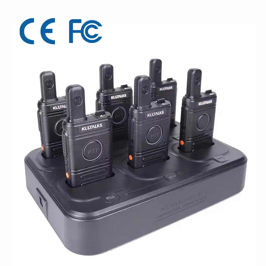 Kultalks KT20 Compact Design PMR 446 Walkie Talkie PMR446 Two Way Radio for Restaurant Hotel Stores and Offices BP2308
