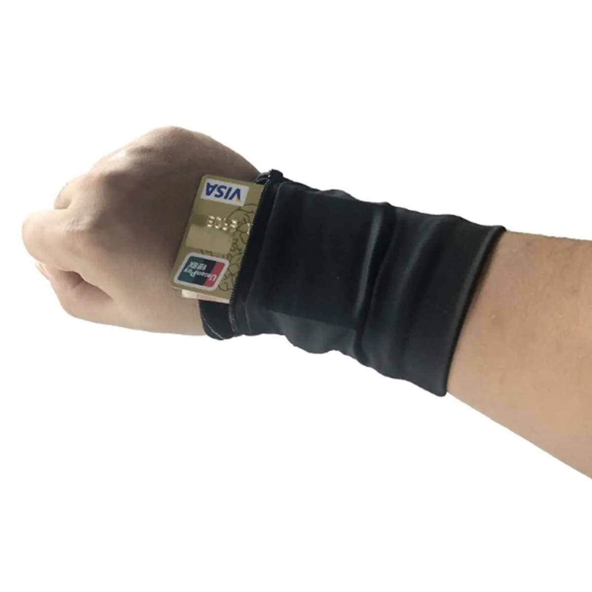 Wholesale Wallet Wrist Band Bag Outdoor Travel Portable Pouch Pocket Key  Zipper Men Women Unisex Sport Armband From m.