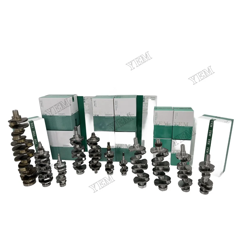 Excavator Accessories S3L S3L2 S3Q S4E Crankshaft for Mitsubishi Genuine Parts
