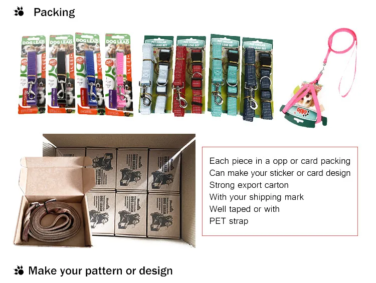 150cm Strong Dog Leash With Comfortable Padded Handle And Highly Reflective Threads For Medium And Large Dogs For Puppy