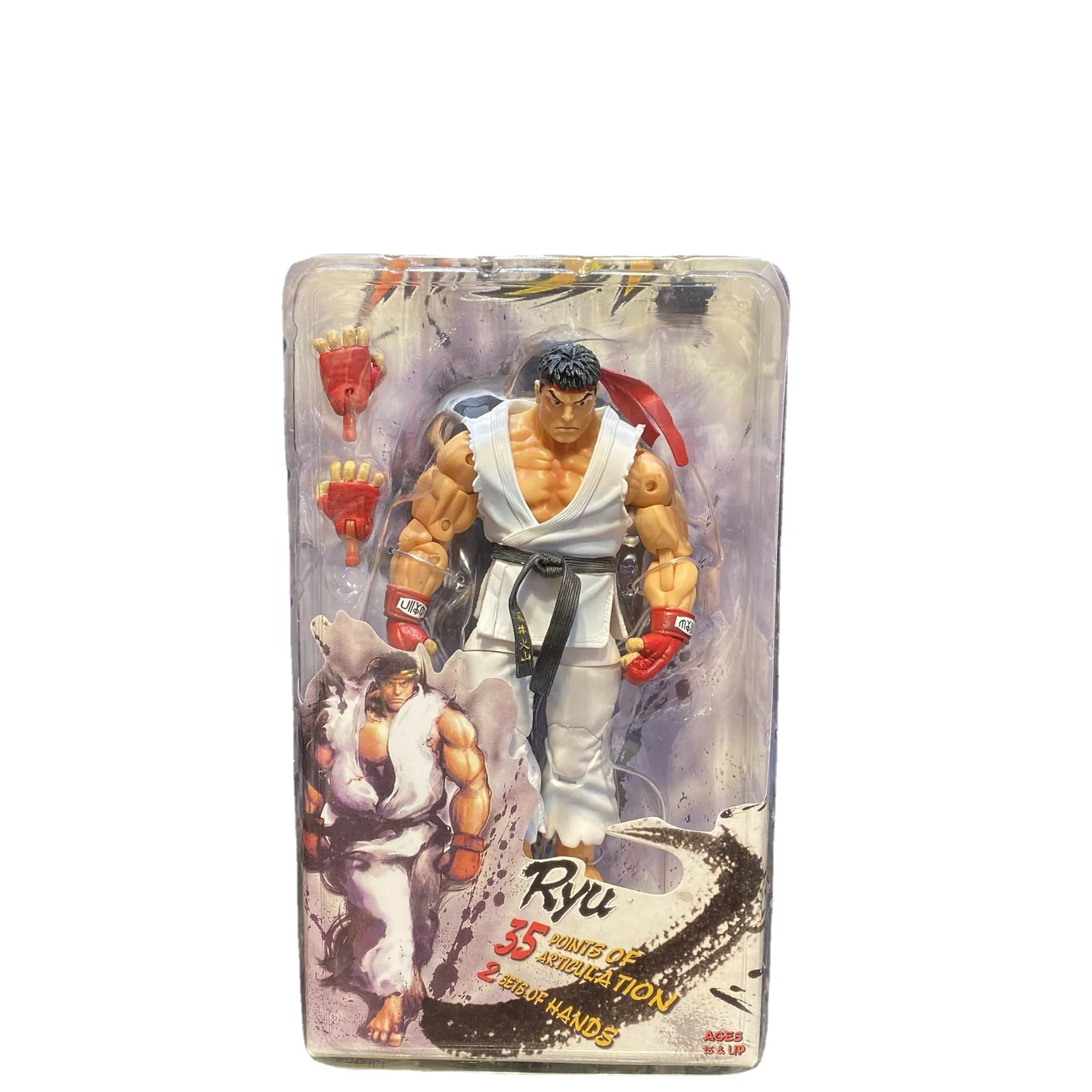 NECA Street Fighter Action Figures - Collectible PVC Toys