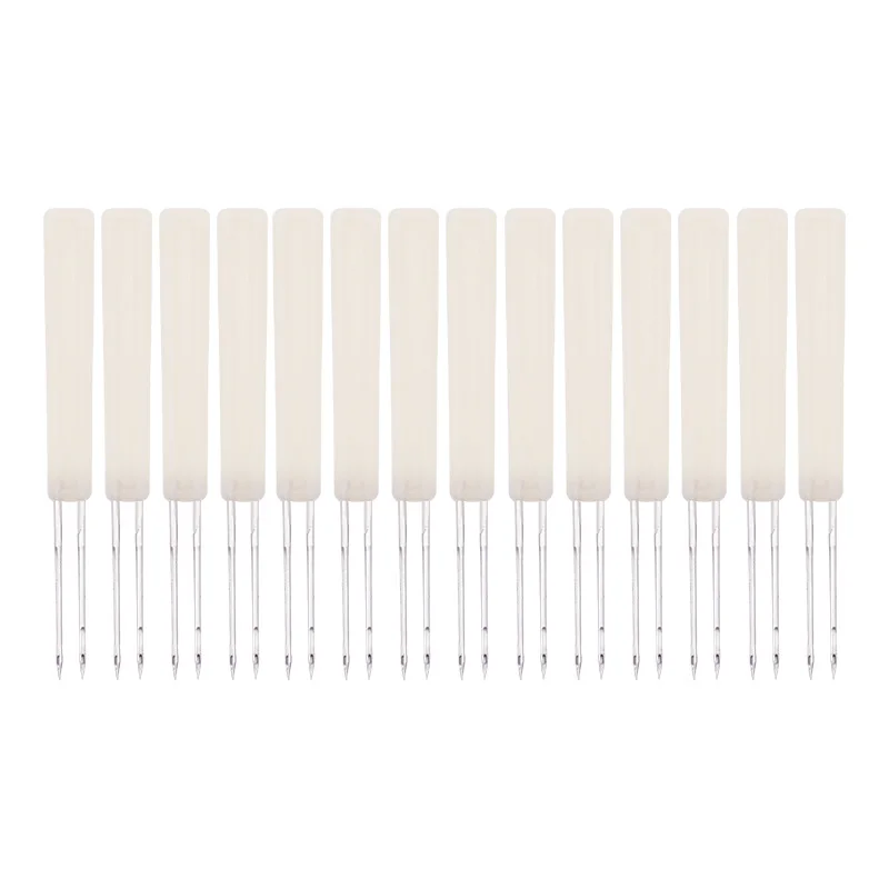 Manual Avian Pox Syringe Easy Operation Double Needle Fowl Pox Needle for Chicken Duck Pigeon Bird