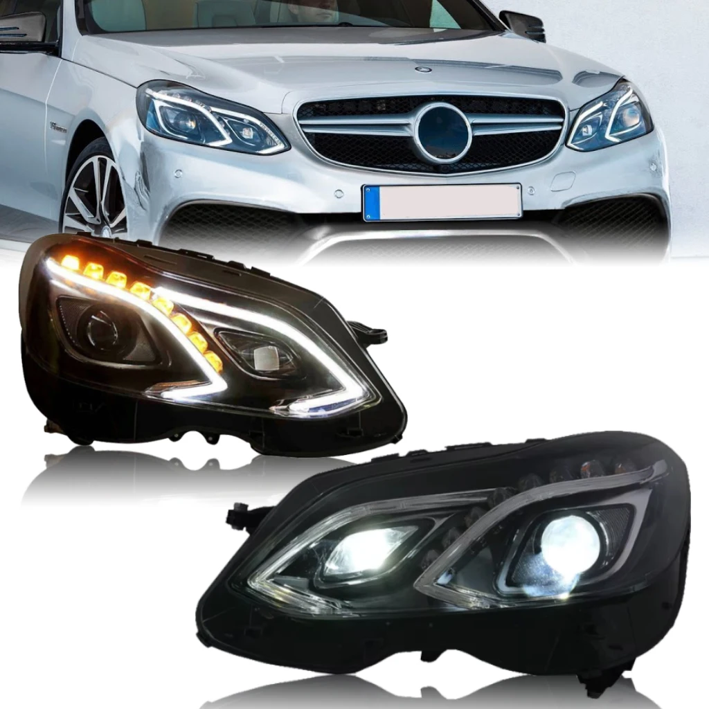 Upgrade 2014-2015 Mercedes E-Class W212 Facelift LED Headlights for Benz E200 E350 E400 E550
