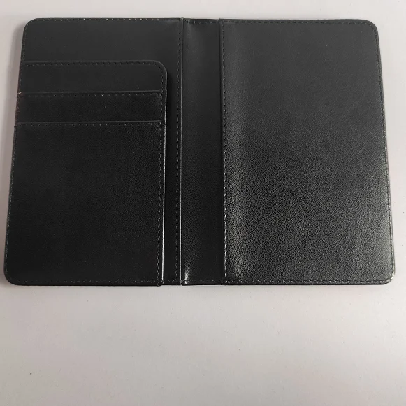 Сублимационная Обложка для паспорта из искусственной кожи заготовки держатель карт с логотипом на заказ сублимационный кошелек визиток