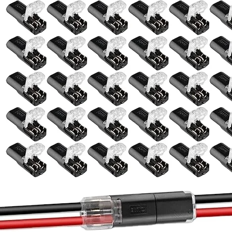 LED Solder-free and Stripping Wire-free Terminal D2 Interlocking Connector