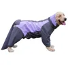 (Cubierta trasera para impermeable morado)