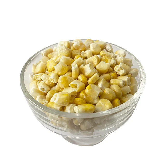 Retail Packaging High Quality Lyophilized Vegetable Factory Direct Freeze Dried Corn For Band Manufacturer