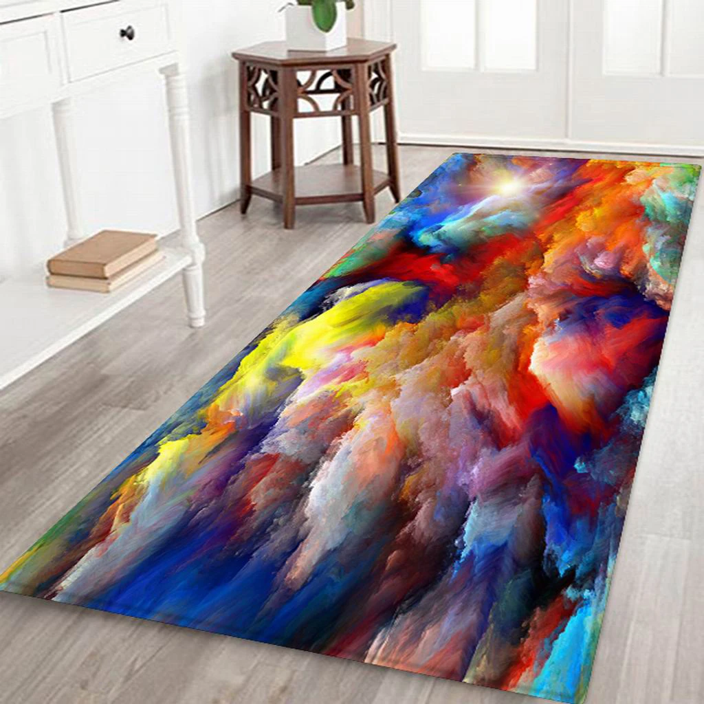 Kitchen Bathroom Floor Mat Rubber Backing Anti Slip Area Rug Kitchen Bathroom Floor Mat Rubber